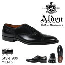ALDEN オールデン オックスフォード シューズ メンズ MEDALLION TIP BAL OXFORD Dワイズ 909
