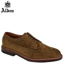 ALDEN オールデン ウイングチップ シューズ メンズ LONG WING BLUCHER Dワイズ 9794