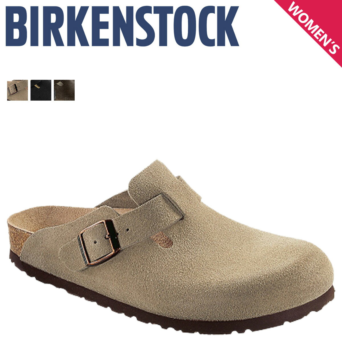 ポイント2倍 ビルケンシュトック BIRKENSTOCK ビルケン レディース ボストン …...:sneak:10086897