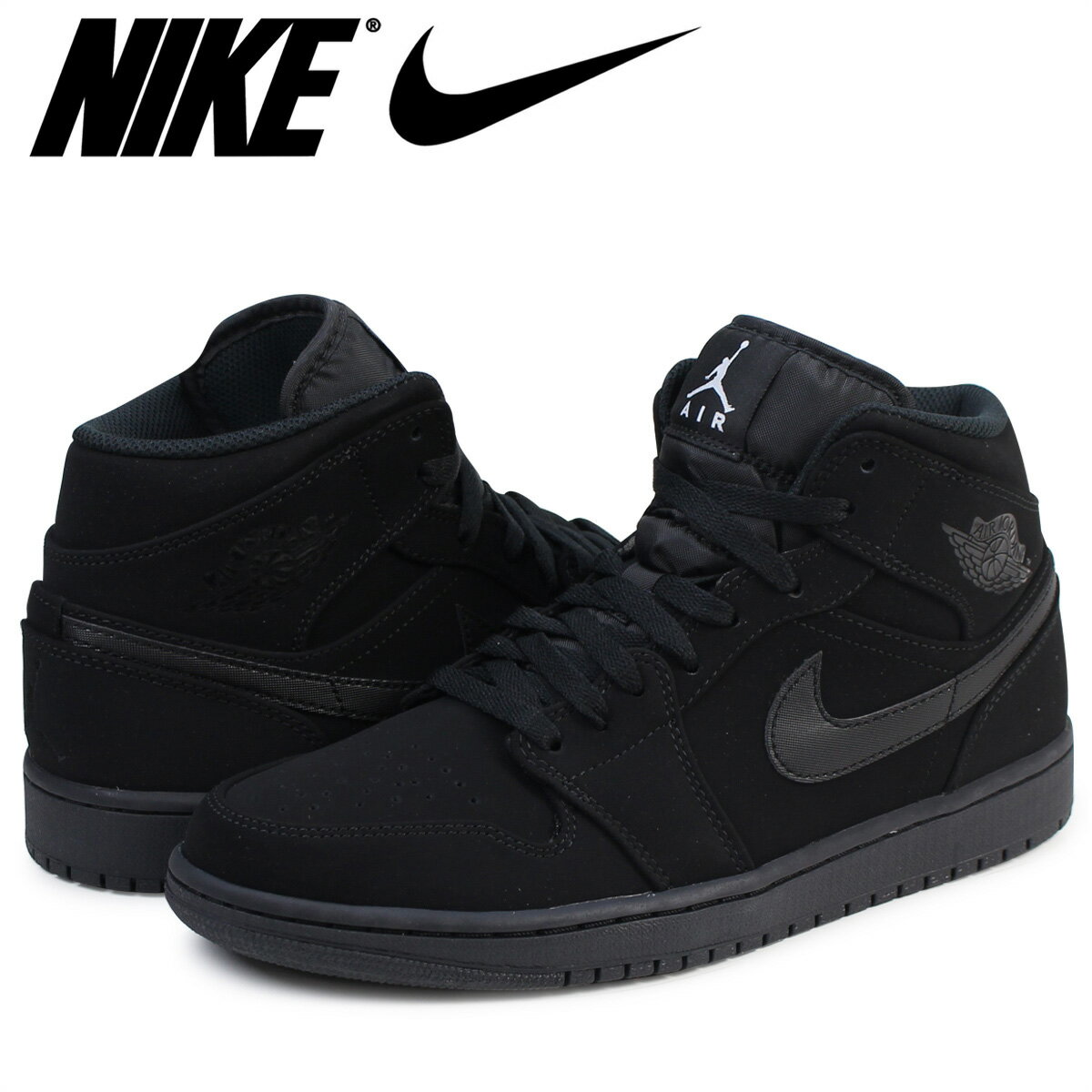 iCL NIKE GAW[_ 1 Xj[J[ AIR JORDAN 1 MID Y 554724-040 C ubN [10/4 ǉ]