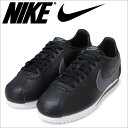 ナイキ NIKE コルテッツ スニーカー CLASSIC CORTEZ LEATHER 749571-011 メンズ 靴 ブラック