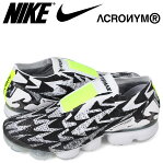 NIKE ACRONYM AIR VAPORMAX FK MOC 2 ナイキ アクロニウム エア ヴェイパーマックス フライニット スニーカー メンズ コラボ グレー AQ0996-001