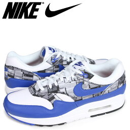 【クーポンで最大1000円OFF！5/1 10___59まで】 NIKE AIR MAX 1 PRNT WE LOVE NIKE ナイキ <strong>エアマックス1</strong> スニーカー メンズ AQ0927-100 ブルー