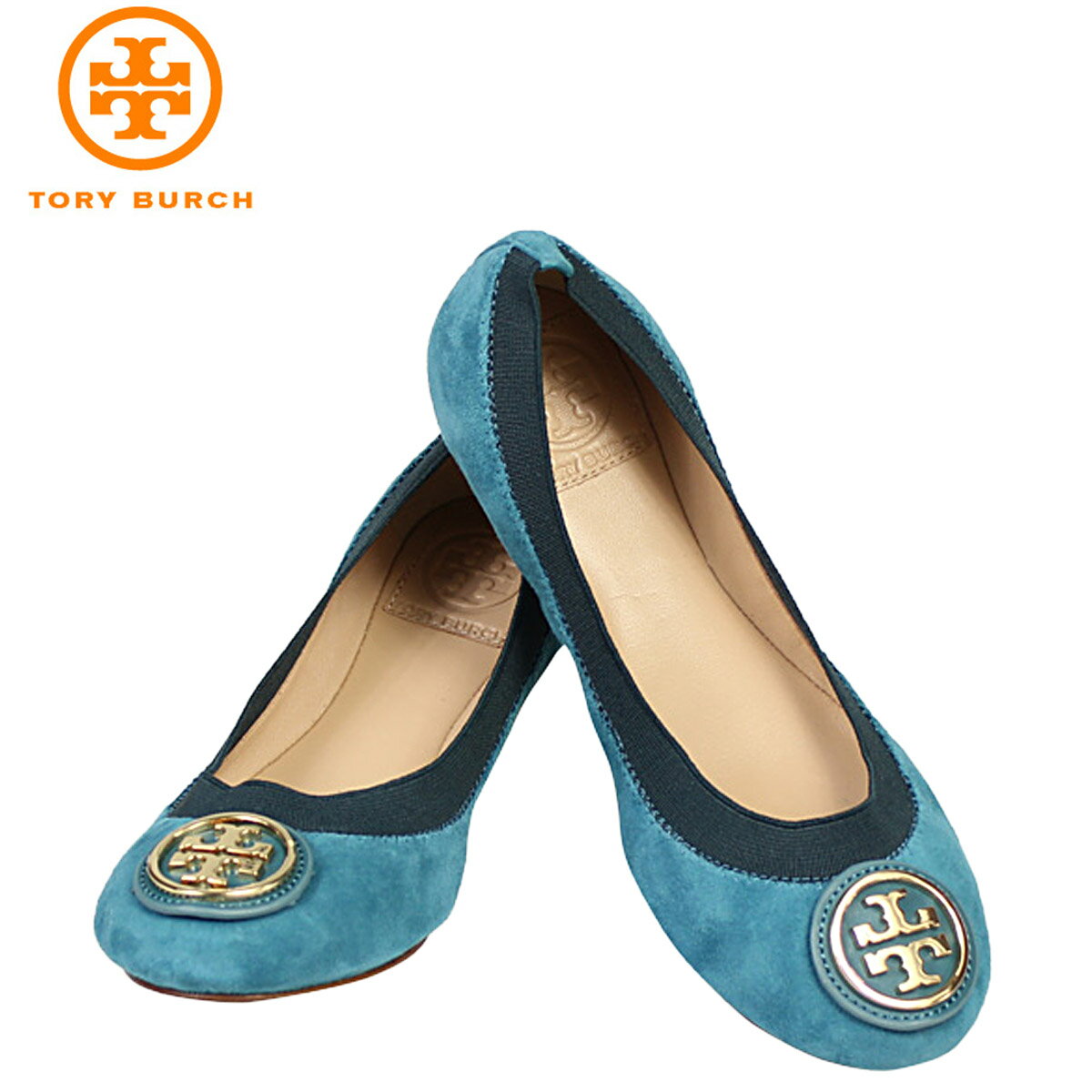 ポイント20倍 トリーバーチ TORY BURCH レディース キャロライン2 バレエ フ…...:sneak:10207472