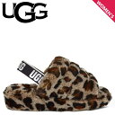 UGG アグ サンダル ムートン フラッフ イヤー スライド...