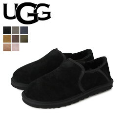 【クーポンで最大1000円OFF！5/7 10___59まで】 UGG アグ <strong>スリッポン</strong> スリッパ シューズ ケントン メンズ レディース KENTON グレー ブラウン ネイビー ブラック カーキ ベージュ 黒 3010