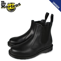 【クーポンで最大1000円OFF！5/7 10___59まで】 <strong>ドクターマーチン</strong> Dr.Martens サイドゴア モノ チェルシー ブーツ メンズ レディース 2976 MONO CHELSEA BOOT ブラック 黒 25685001