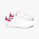 ADIDAS アディダス スタンスミス STAN SMITH J B32703 WHITE/WHITE/PINK STANSMITH レディース ピンク 22.5/23.0/23.5/24.0/24.5/25.0/25.5