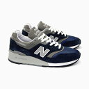 NEW BALANCE M997NV MADE IN U.S.A. ニューバランス M997 NAVY ネイビー 紺 グレー NEWBALANCE USA MEN'S WOMEN'S メンズ レディース スニーカー 靴 ランニングシューズ レトロ 復刻 997 996 998 1300 1400