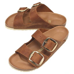 ビルケンシュトック BIRKENSTOCK サンダル <strong>アリゾナ</strong> ビッグ バックル Arizona Big Buckle コニャック 1011073 ナロー幅【GHOK】