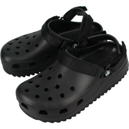 クロックス <strong>crocs</strong> サンダル クラシック ハイカー クロッグ CLASSIC HIKER CLOG ブラック/ブラック Black / Black 206772 060 メンズ ウィメンズ【GGOK】