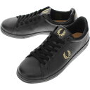 フレッドペリー FRED PERRY スニーカー B721 レザー B4290 ブラック(220)【GGOM】