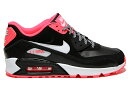 ֥ݥŬоݳ(Ladys Size) NIKE AIR MAX 90 2007 GS 345017-064BLACK/HYPER PUNCH-WHITEʥ  ޥå 90 2007 륺 ֥å ϥѡ ѥ ۥ磻 ǥ  ˡ