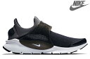 NIKE SOCK DART KJCRD 819686-007 BLACK/WHITE-DK GREYナイキ ソックダート KJCRD ブラック ホワイト ダークグレー メンズ スニーカー