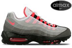 NIKE AIR MAX 95 OG AT2865-100 WHITE/SOLAR RED/GRANITE DUSTナイキ エア マックス 95 OG ソーラーレッド 限定 メンズ スニーカー