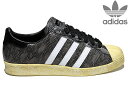adidas Originals SUPERSTAR 80S 「SNAKE」 BLACK/WHITE DOWN/LEGACY G95846アディダス オリジナルス スーパースター 80's ブラック ホワイト スネーク メンズ スニーカー