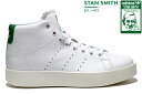 adidas Originals STAN SMITH BD MID W BY9663 RUNNING WHITE/RUNNING WHITE/GREENǥ ꥸʥ륹 󥹥ߥ ߥå ܡ ۥ磻 ꡼ ǥ  ˡ slad