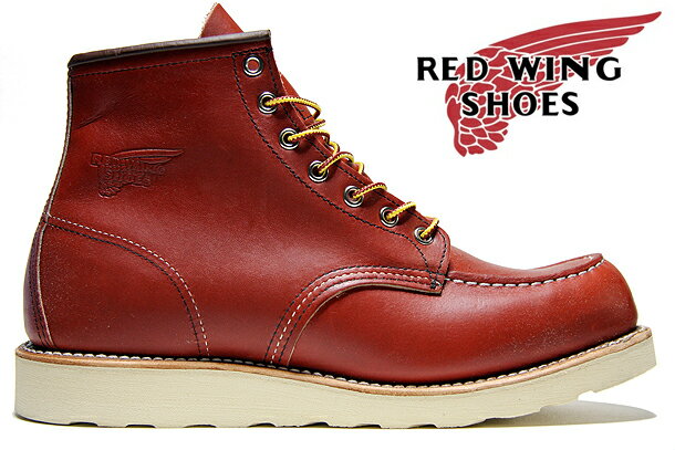 【衝撃特価!ブーツクリアランスセール!】REDWING 08131-3 D MOC TOE IRISH SETTERワイズ "D"RED BROWNレッドウイング モックトゥ レッド ブラウン