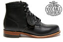 WOLVERINE「1000MILE BOOTS W05300」BLACK Dワイズ Vibramウルヴァリン/ウルバリン 1000 マイル ブーツ ワーク ブラック メンズ「12/15再入荷」