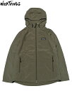 WILD THINGS 「PEACH FACE NYLON」 HOODED JACKET WT17003N OLIVE MENSワイルドシングス ピーチフェイスナイロン フードジャケット オリーブ メンズ 登山 アウトドア ナイロンパーカー マウンテンパーカー