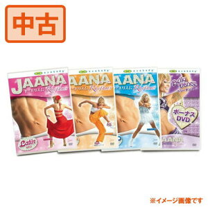 【中古】ヤーナリズム DVD4枚セット 日本語吹替版 エクササイズDVD ダイエット ダンスエクササイズ【クリックポスト】【代引のみ送料別】【RP】