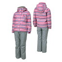 【今がチャンス!!】【オススメ品】ONYONE(オンヨネ) RESEEDA ガールズスキーウェア ジュニア RES67003 921P003(PINK/GRAY)