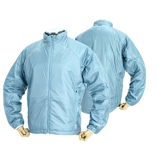 【激安】軽量かつ保温性に優れたジャケット。保温性に優れ、かつ機能性にも優れたジャケット ONYONE ウィンドブレーカー OKA98004 654 オンヨネ メンズ トレーニングウェア 中綿ミドルシェルジャケット（クラウドブルー）