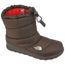 ★普通便で送料無料★THE NORTH FACE(ザ・ノースフェイス) スノーブーツ ウィンターブーツ 防寒 NFW51585 W Nuptse Bootie WP ヌプシブーティーウォータープルーフ III (レディース) スノーブーツ ウィンターブーツ 防寒 NFW51585 DB(Dブラウン)