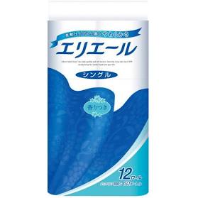 international delivery available,Toilet paper,トイレットペーパー,大王製紙 DAIO PAPER エリエール トイレットティシュー シングル 12巻