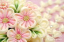 つまみ細工,簪,かんざし,髪飾り,成人式,振袖,結婚式,舞子さんつまみ細工 アイボリー 梅 簪 かんざし 結婚式 卒業式 袴 成人式 振袖 着物 七五三 髪飾り