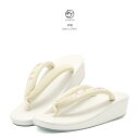 草履　パールホワイト×クリーム　日本製　桜刺繍　Mサイズ　Lサイズ　フォーマル　カジュアル