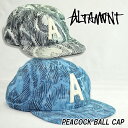 ALTAMONT I^g PEACOCK BALL CAP 30%OFF