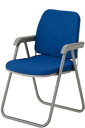 折りたたみチェア 折りたたみ椅子 イス いす肘付タイプNOTY-W2ACNパイプ椅子 会議椅子 パイプチェアー パイプイス 折り椅子 ミーティング セミナー オフィス