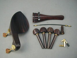 ViolinFittingsetGuaruneruGoldBuillt-inAdjusterHillModel