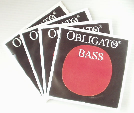 コントラバス弦 OBLIGATO fifth Tuning set...:sokone-gakkiya:10003164