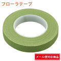 【メール便 対応】 フローラテープ (ライトグリーン)12.5mm×27m 　日本デキシー