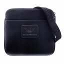 【10/1限定P5倍】エンポリオアルマーニ ショルダーバッグ Y4M177 Y019V 81072 イーグルマーク メンズ ブラック EMPORIO ARMANI