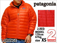 あす楽対応送料無料patagoniaM'SDOWNSWEATERJACKETREDORANGEパタゴニアエムズダウンジャケットセーターレッド赤オレンジ橙メンズ男性レディース女性トップスライトアウターアウトドアブランドカジュアルストリートスポーツウェア機能性軽量