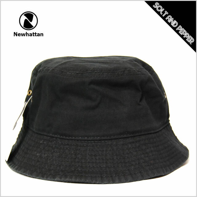 【ネコポス送料無料】バケットハット メンズ レディース NEWHATTAN BUCKET HAT B...:solt-n-pepper:10005030