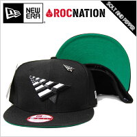 ROCNATIONNEWERAロックネイションニューエラTHECROWNNEWERA9FIFTYSNAPBACKCAPBLACKWHITEGREENザクラウン9フィフティースナップバックキャップブラック黒ホワイト白グリーン緑帽子メンズHIPHOPヒップホップストリートコラボ