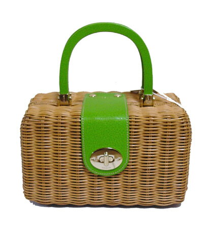 【35％OFF】 kate spade/ケイトスペード　バスケット　カゴバッグ　santa margherit box basket 【レディース ギフト】【ラッピング無料】【楽ギフ_包装】05P23Jul12【マラソン201207_ファッション】05P04Jul12【RCPmara1207】【マラソン1207P10】【送料無料】