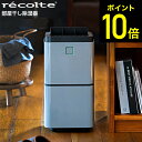 【告知】スーパーSALEはエントリーでもれなくP19倍!クーポン対象外 【特典付き】 除湿機 コンプレッサー レコルト 部屋干し除湿器 recolte RDH-1-GY / コンパクト 部屋干し 室内干し 衣類乾燥 乾燥機 一人暮らし