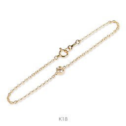 【BETTiA】 <strong>ブレスレット</strong> レディース 一粒ダイヤ ダイヤモンド k18 <strong>18金</strong> 18k ゴールド ピンクゴールド ホワイトゴールド 女性 大人 シンプル 華奢 プレゼント ギフト