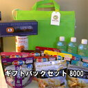 ギフトセット8000マジックライス 保存水 携帯ラジオ LED 防災グッズ
