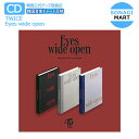 当店限定特典付 TWICE 2集アルバム Eyes wide open 3種選択【初回ポスター丸めて】ト