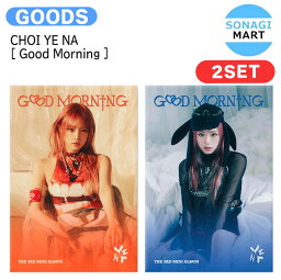 送料無料 CHOI YENA PLVE ver [ Good Morning ] 2種セット 3rd Mini Album / チェ・イェナ YENA IZ*ONE IZONE アイズワン 出身 アルバム / 韓国音楽チャート反映 KPOP / 1次予約