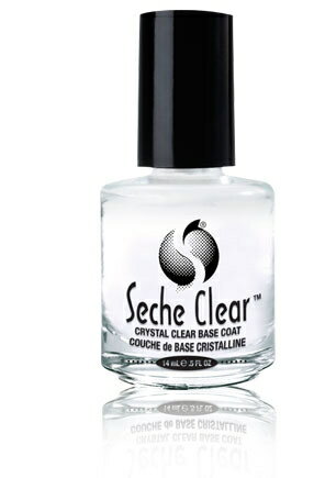 Seche Clear （セシェ クリア） ベースコート (14mL)（セシェ・ヴィートと同時購入で送料無料）【こちらも必見】セシェ プラス (14ml)セシェ ナチュラル (14ml)も特別価格で大放出！★化粧箱でお届けしますのでプレゼントに最適です(^^)v★