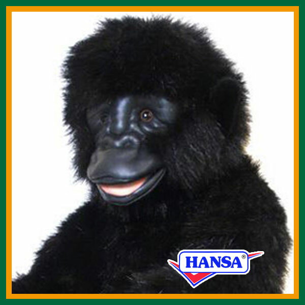 HANSA ハンサ ぬいぐるみ4483 ゴリラ45 GORILLA JOINTED 【送料…...:soprano:10007368