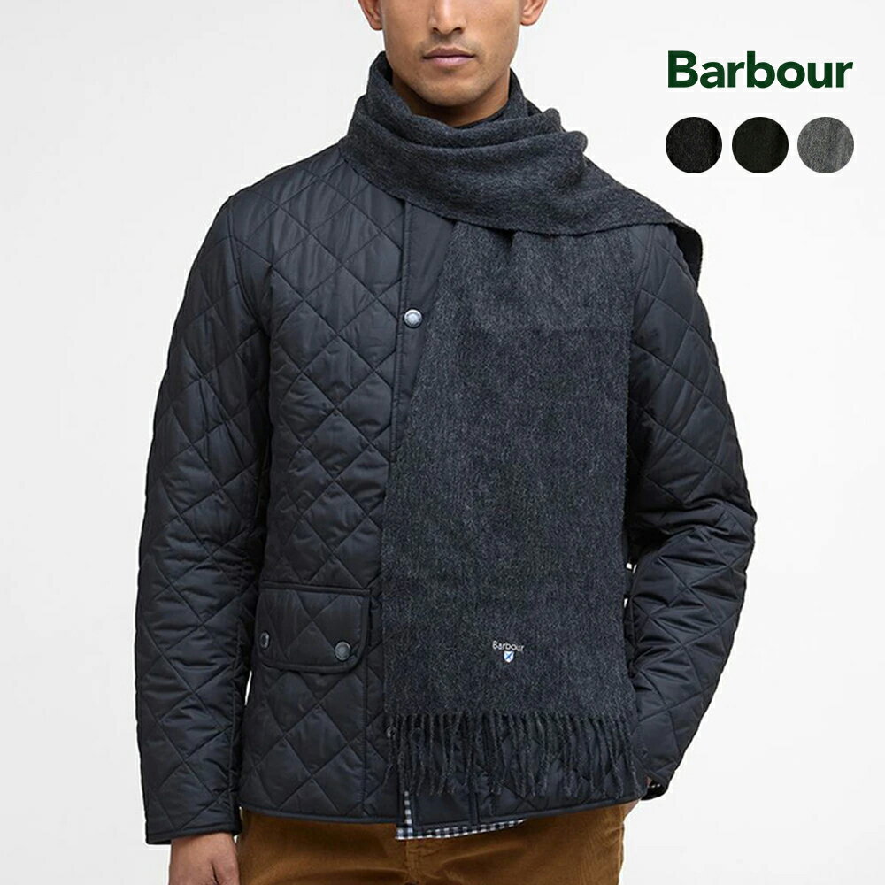 【ポイント10倍 11/20 0___00〜23___59】 バブアー マフラー メンズ レディース Barbour プレーンラムウールスカーフ USC0008 正規取扱品