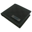 ■2009年秋冬コレクション■■大特価 20%OFF■【7th記念♪最大92%OFFセール開催中♪】【GUCCI】グッチ二つ折メンズ財布 224168ナイロンGGキャンバス ブラック【Luxury Brand Selection】
